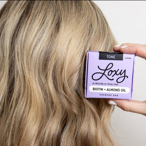 Tone: Purple Shampoo bar with Biotin & Almond Oil