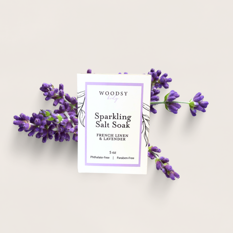 Sparkling Salt Soak- French Linen & Lavender