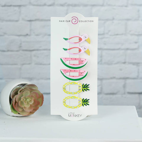 Fun & Funky Snap Hair Clips