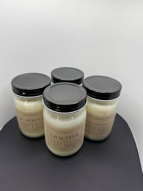 10oz Single Wick- 100% Soy Wax