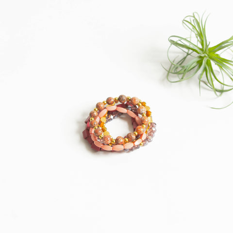 Lauren Bracelet Collection - Berry