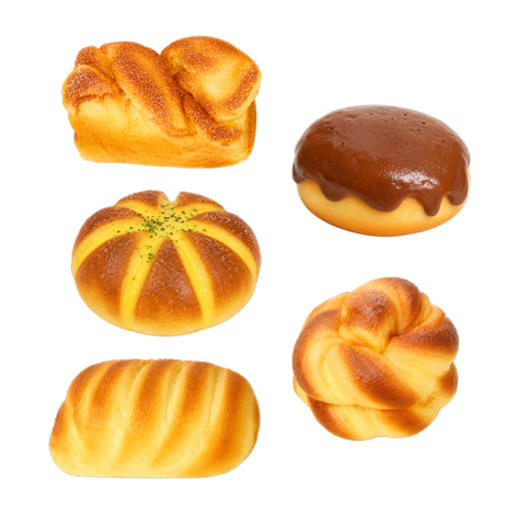 Fun Doh Bakery Slow Rise Squishy Bread Variety