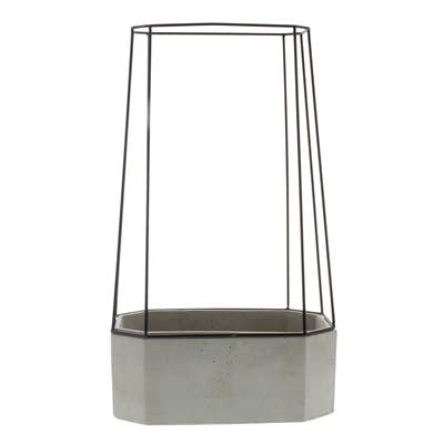 Indio Planter - Wide - Cement