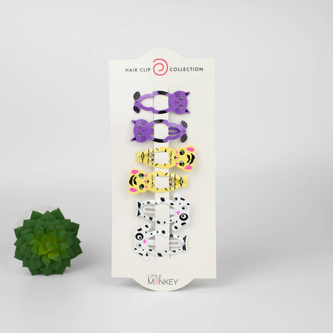 Fun & Funky Snap Hair Clips