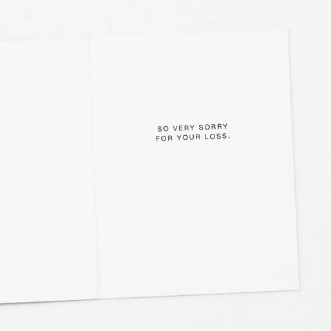 Stars in the Sky Proverb Sympathy Card