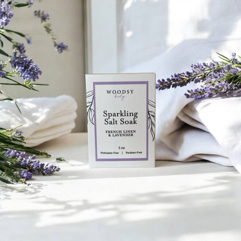 Sparkling Salt Soak- French Linen & Lavender