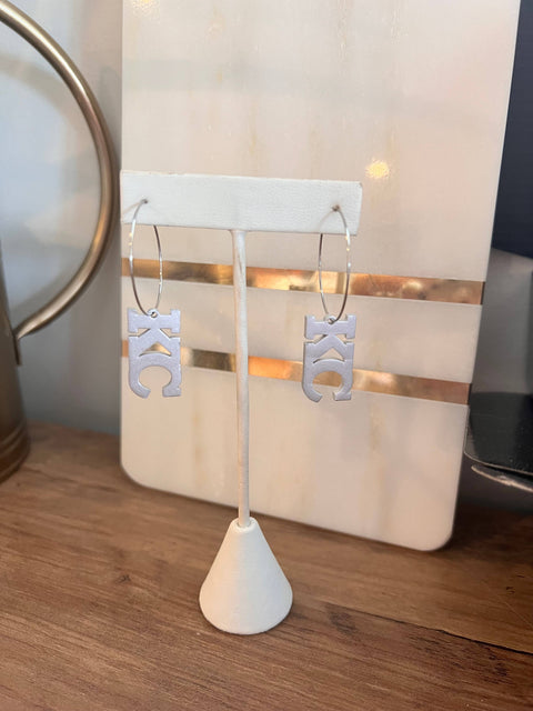 KC Hoop Earrings