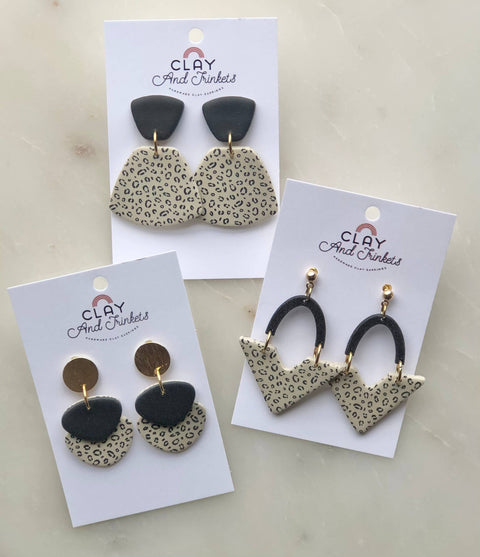 Quinn Cheetah Dangles