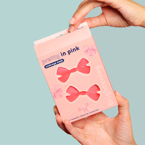 Valentine’s Day Pretty in Pink! Brightening Undereye Masks