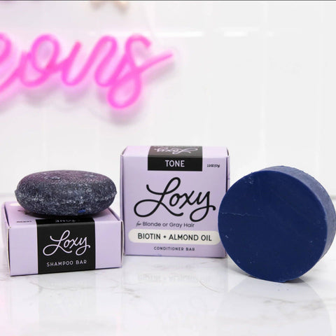 Tone: Purple Shampoo bar with Biotin & Almond Oil