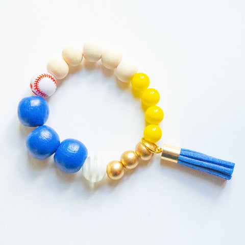 Kansas City KC Kids/Youth Baseball Bracelet