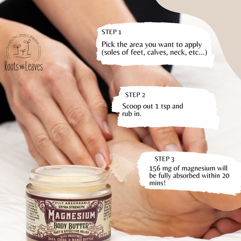 Roots And Leaves - Magnesium Body Butter