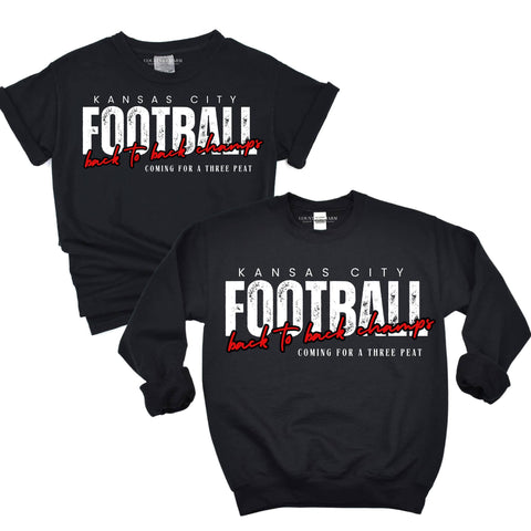Kansas City Back to Back | Tee or Sweatshirt