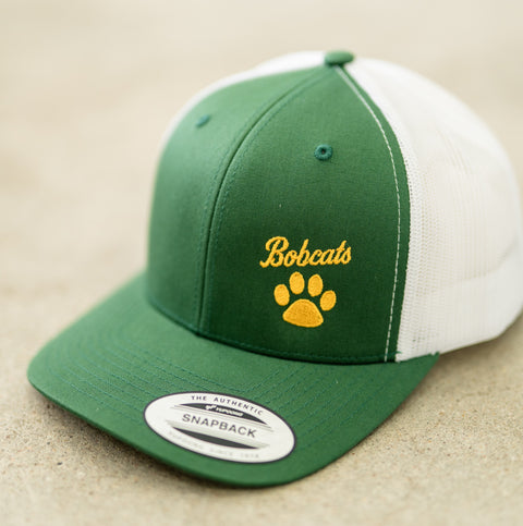 Bobcats with Paw Trucker Hat