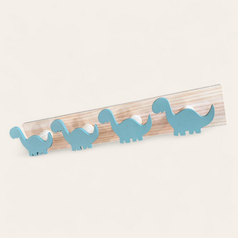 Dinosaur wall hooks