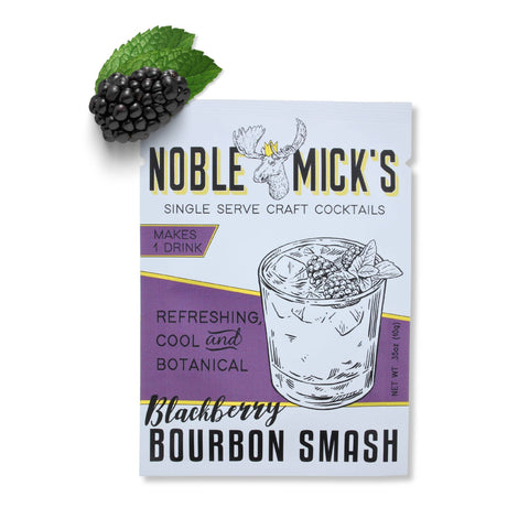Single Serve Craft Cocktails - Blackberry Bourbon Smash Single Serve Craft Cocktail