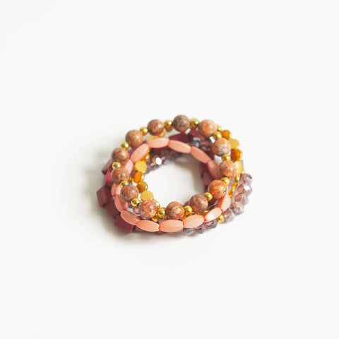 Lauren Bracelet Collection - Berry