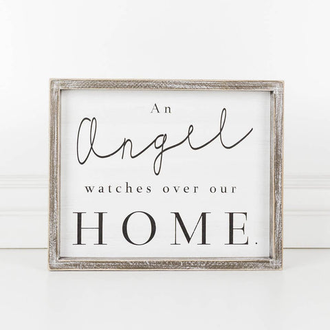 10x12x1.5 framed sign (ANGL HOME) SYMPATHY