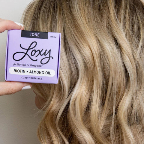 Tone: Purple Conditioner Bar with Biotin & Almond Oil