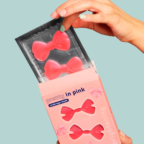 Valentine’s Day Pretty in Pink! Brightening Undereye Masks