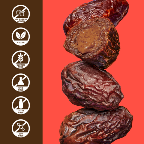Chocolate Peanut Butter Dates | Individually Wrapped - 40ct