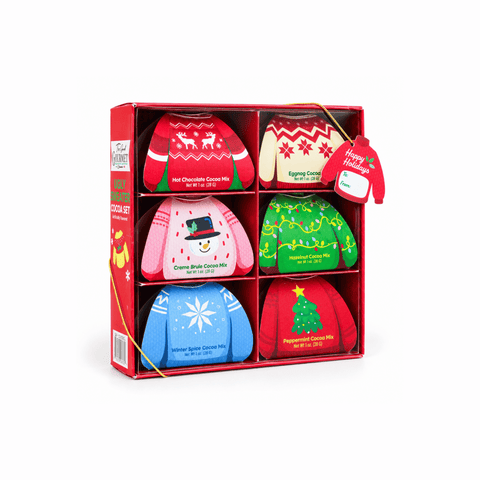 Christmas Ugly Sweater Gift Set - Cocoa Sampler Present
