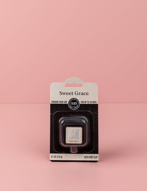 Sweet Grace Auto Vent Clip | Car Air Freshener