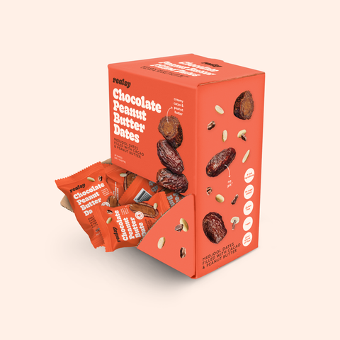Chocolate Peanut Butter Dates | Individually Wrapped - 40ct