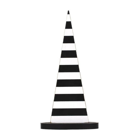6x12 wood witch hat (STRIPES)  FALL HALLOWEEN DECOR